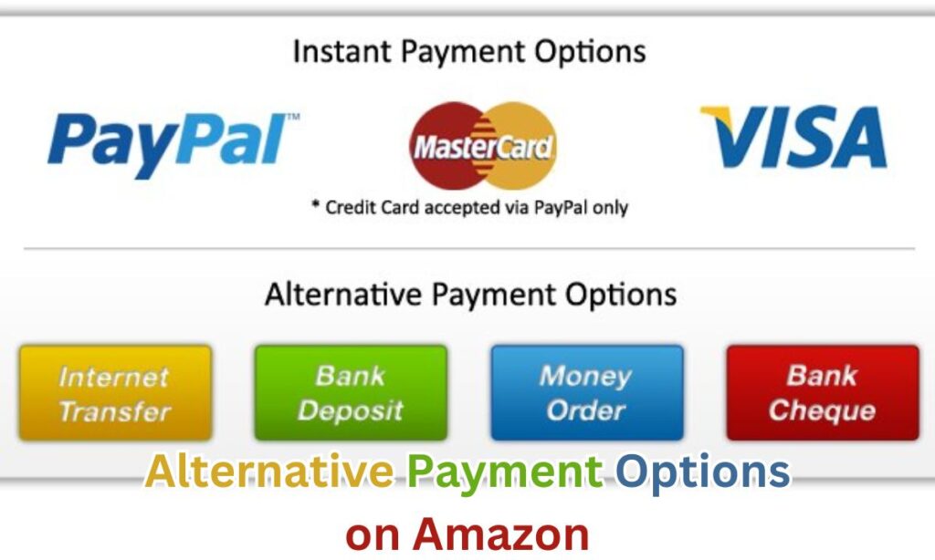 Alternative Payment Options on Amazon