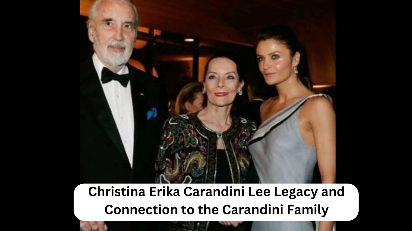 Christina Erika Carandini Lee Legacy and Connection to the Carandini Family