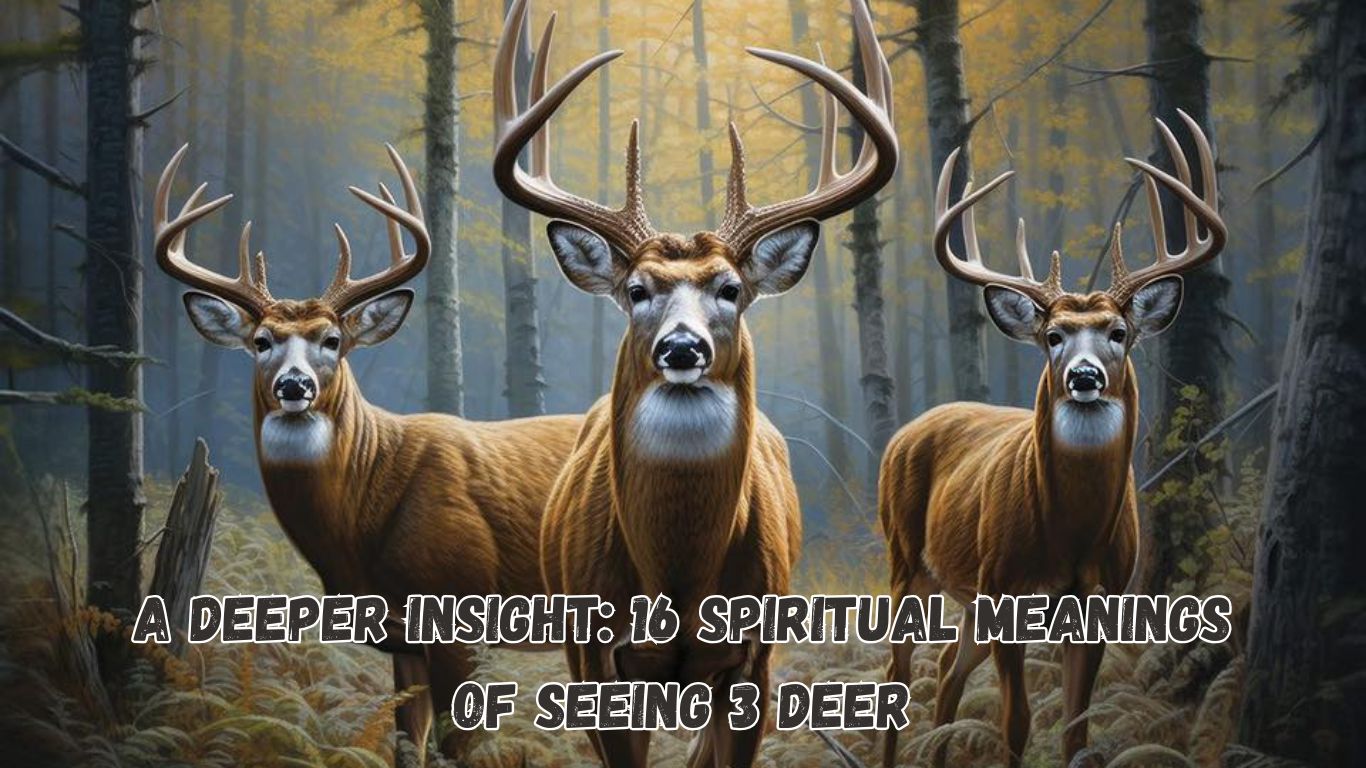 A Deeper Insight: 16 Spiritual Meanings of Seeing 3 Deer